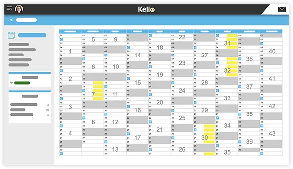 La solution Kelio pour la gestion de vos congés