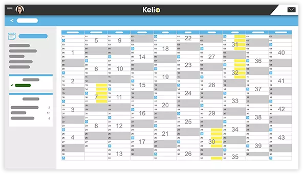 La solution Kelio pour la gestion de vos congés